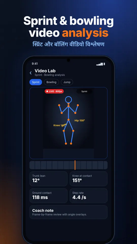 On-phone video analysis